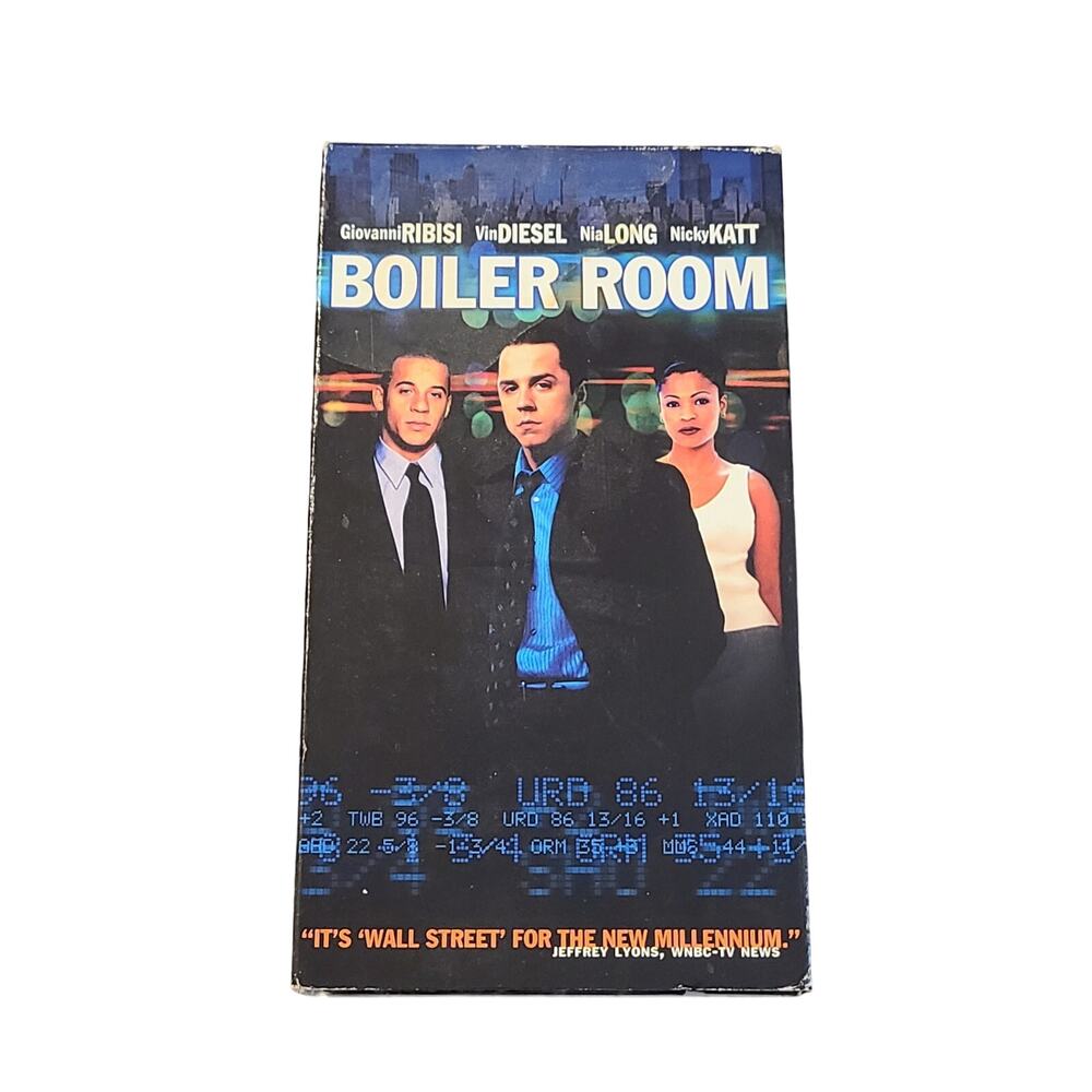 Boiler Room vhs used condition